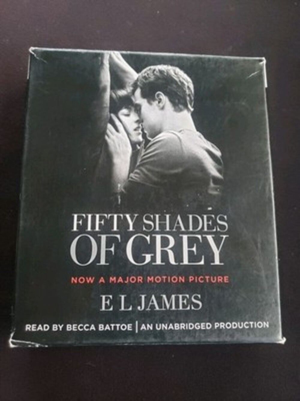 E L James, Fifty Shades of Grey, Book #1 in the trilogy, audio book, 16 CDs